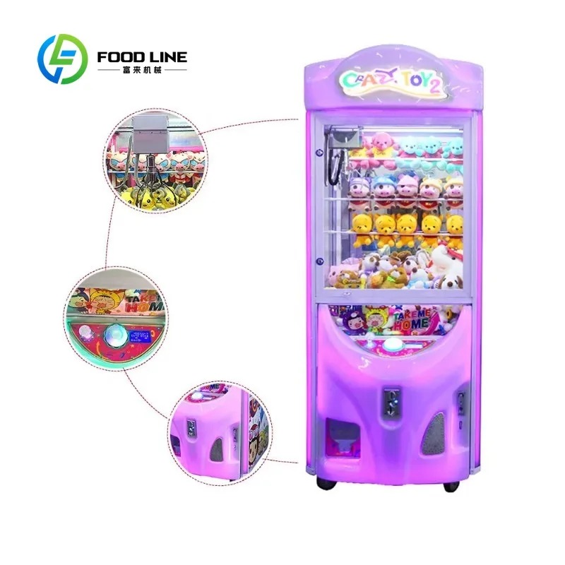 Arcade Toy Vending Machine - Игровой автомат-кран с монетоприемником и купюроприемником