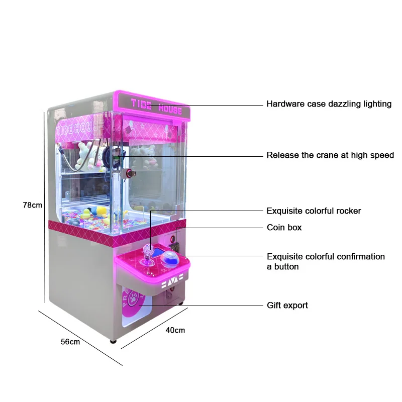 Мини-автомат с игровым краном  – обзор и цена Arcade Toy Claw Vending Machine