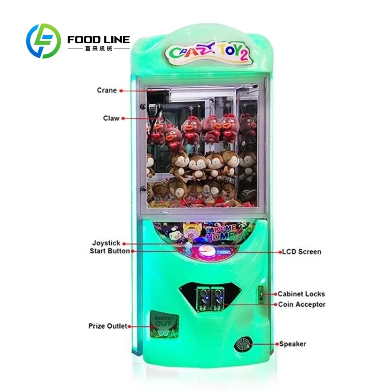 Игровой автомат-кран с монетоп – обзор и цена Arcade Toy Vending Machine
