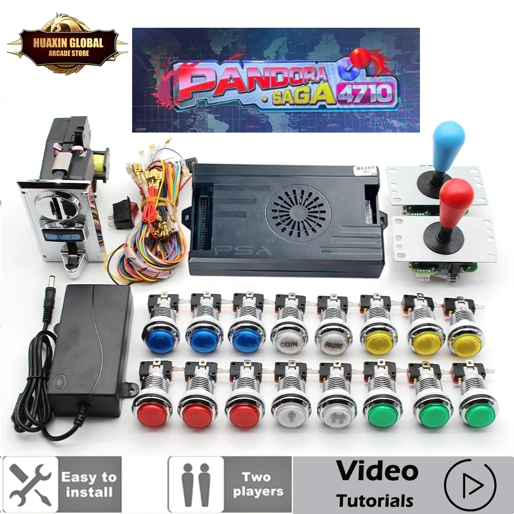 2 игрока 4710 в 1 Pandora Сага – обзор и цена Trackball Controller Arcade