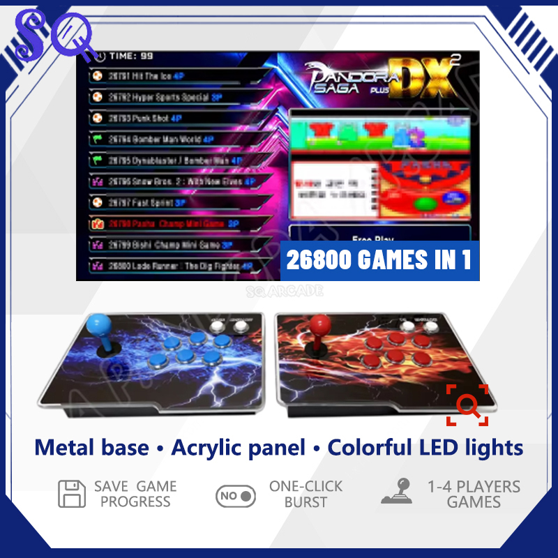 26800 в 1 Pandora Saga DX2 Spl – обзор и цена Trackball Controller Arcade