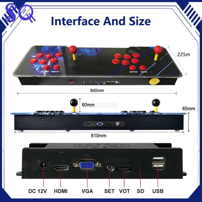 Pandora Saga DX 9800 «Все в од – обзор и цена Trackball Controller Arcade